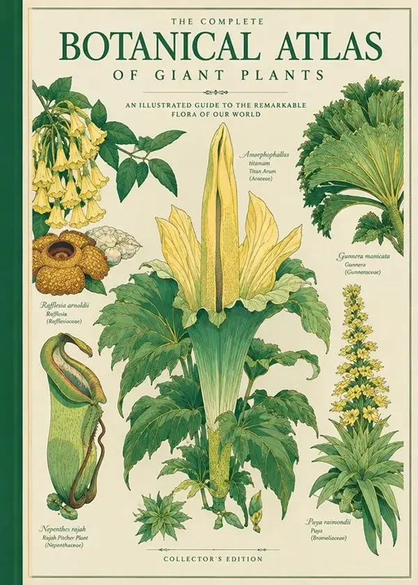 浮岛植物图鉴 典藏版竖版封面插画