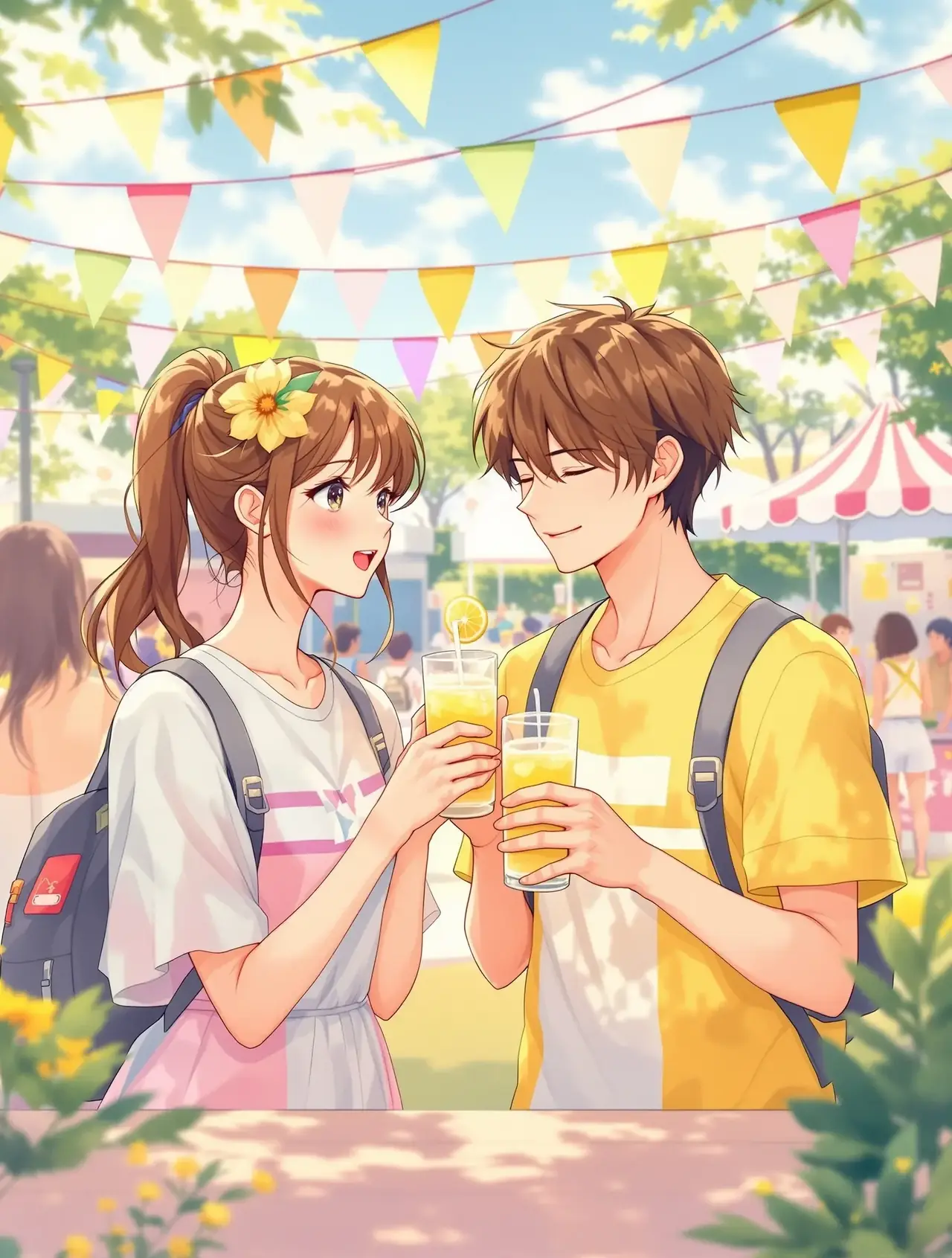 夏日汽水俱乐部封面插画