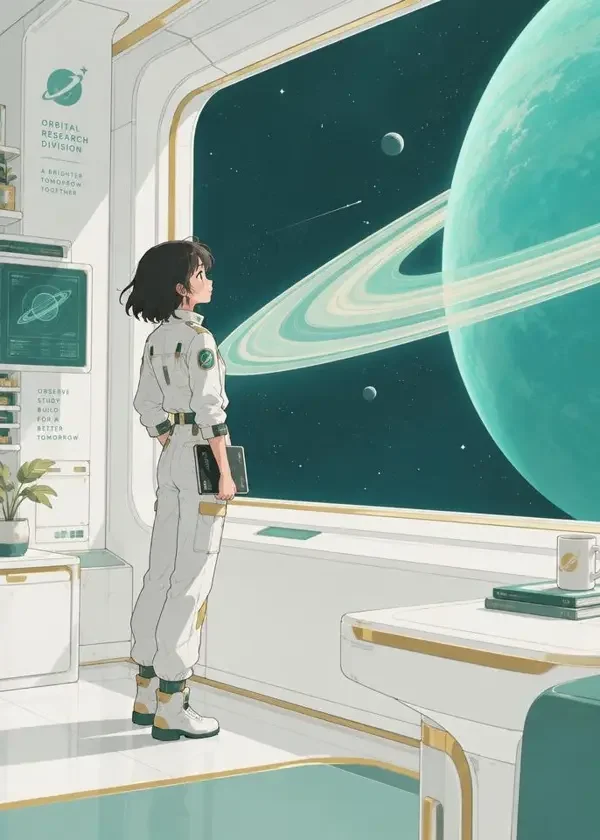 轨道尽头的蓝封面插画