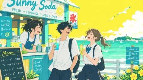 夏日汽水俱乐部剧集截图