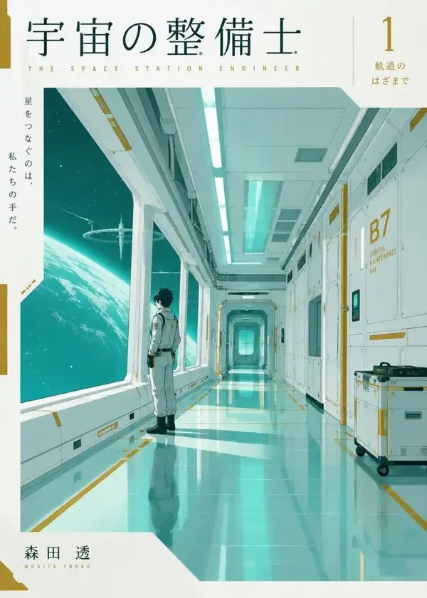 轨道尽头的蓝 前传卷封面插画